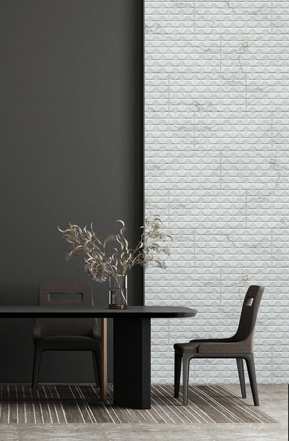 MSI Dymo Calacatta Chex White 12x24