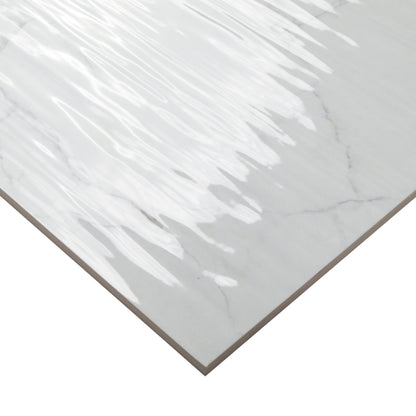 MSI Dymo Calacatta Stripe White 12x24