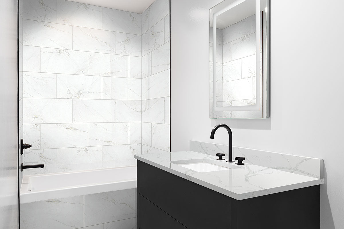 MSI Dymo Calacatta White 12x24