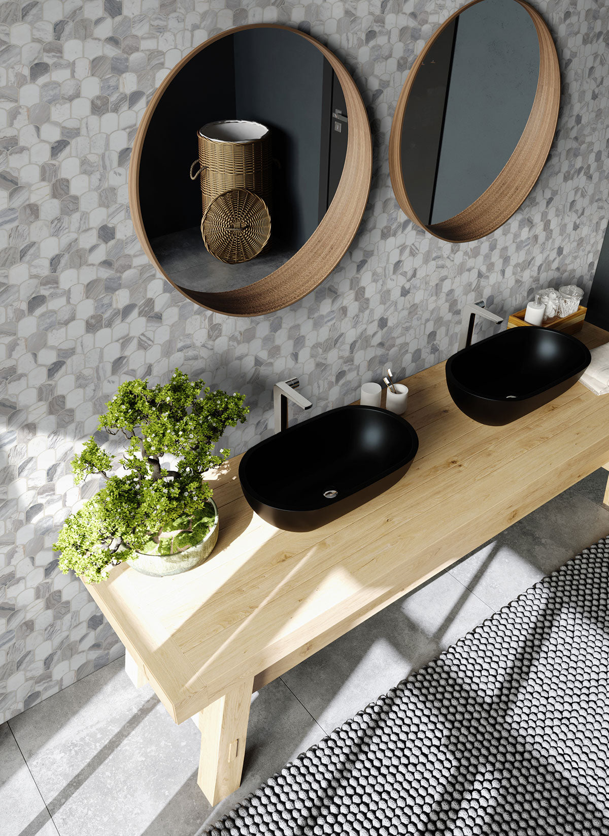 MSI Edessa Scallop Polished Tile