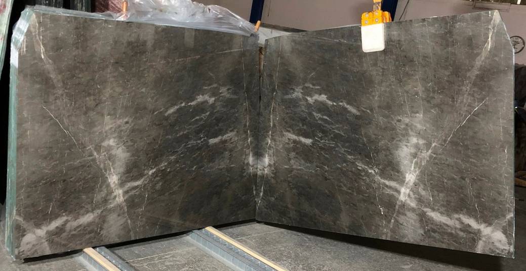 Emotion Exotic Bookmatching Polished Marble Slab