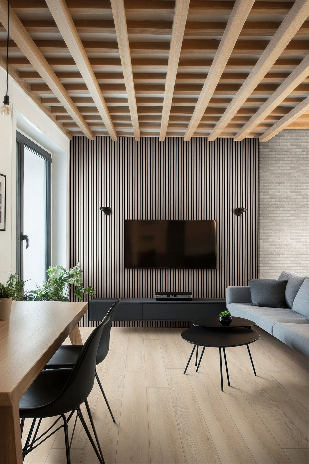 MSI Fog Acoustic Wood Slat Panels