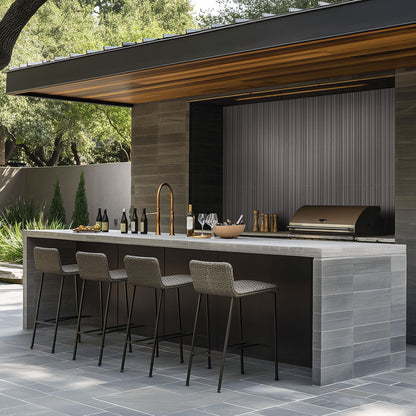 MSI Folk Charcoal Fluted Tile