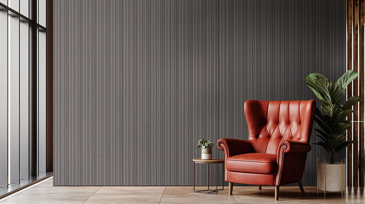 MSI Folk Charcoal Fluted Tile