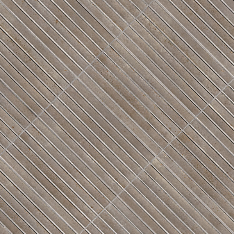 MSI Gems Grigio Fluted Tile