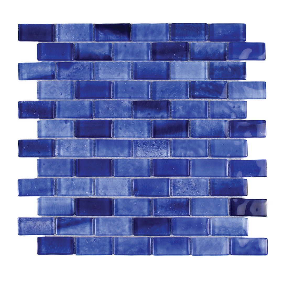 Gemstone Royal Blue, 1" x 2" - Glass Tile - view 4