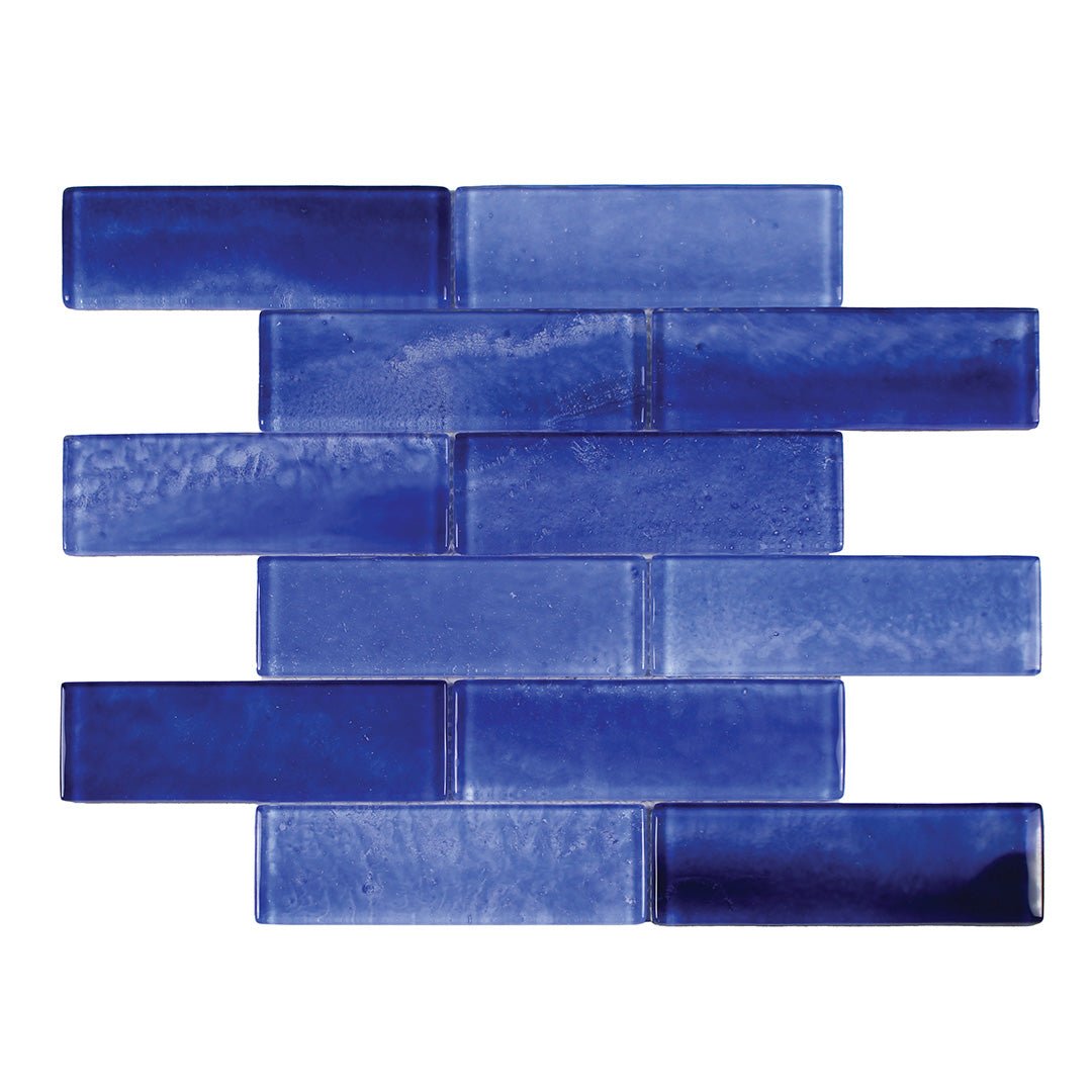 Gemstone Royal Blue, 2" x 6" - Glass Tile - view 4