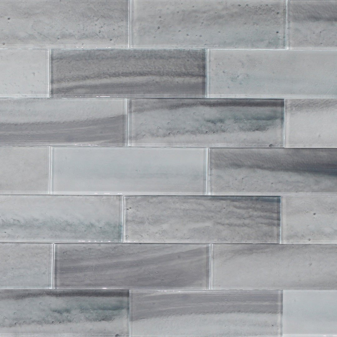 Gemstone Silver, 3" x 9" - Glass Tile - view 4