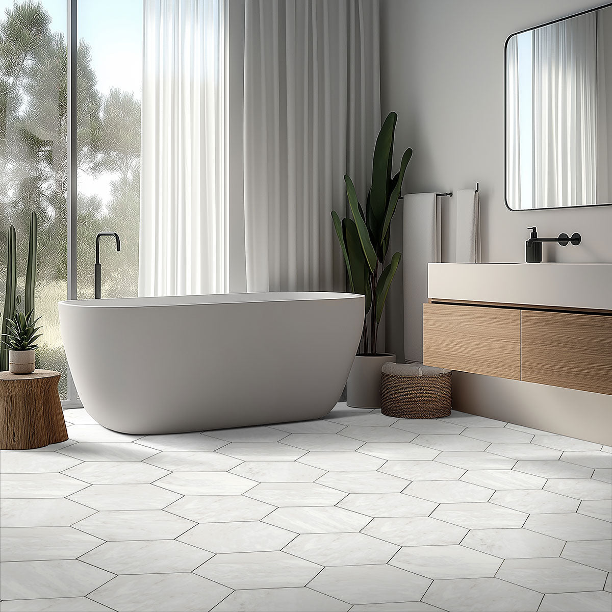 MSI Calacatta Porcelain Tile