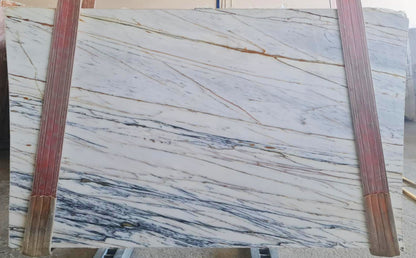 Giallo Beige Bookmatching Polished Marble Slab