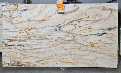 Giallo Beige Bookmatching Polished Marble Slab