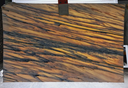 Giallo Beige Bookmatching Polished Marble Slab