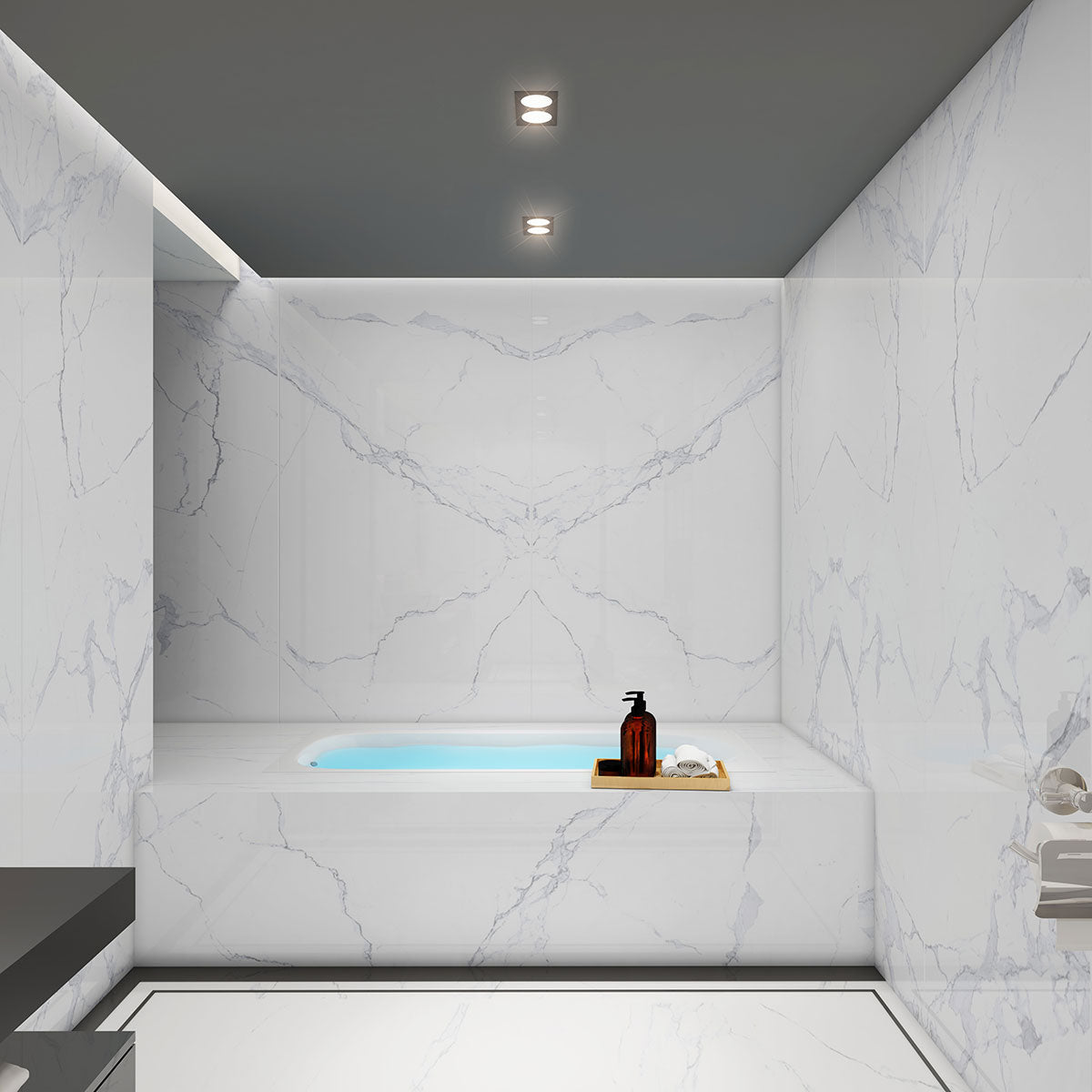MSI Glacier Pearl Tub and Shower Panels