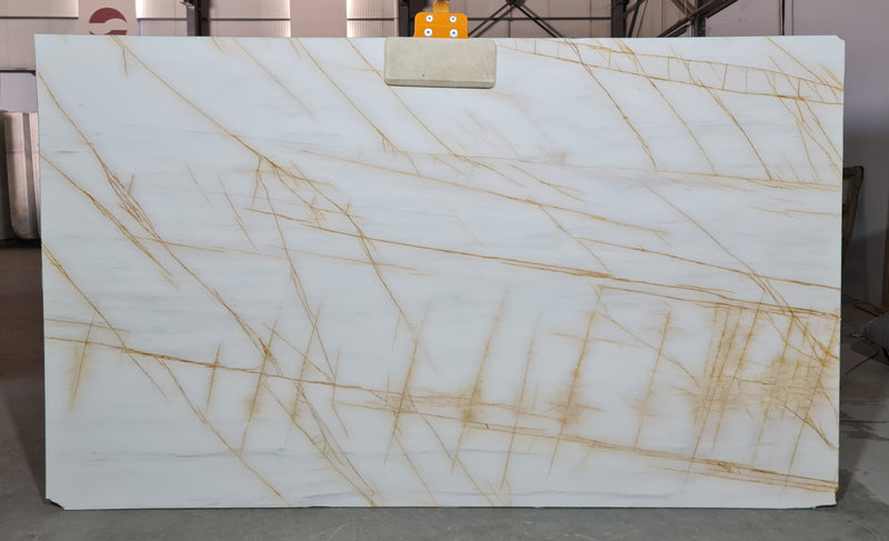 Bianco Golden Spider Bookmatching Polished Dolomite Slab