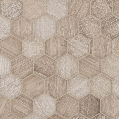 MSI White Oak Marble
