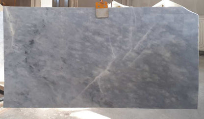 Ice Blue White Bookmatching Polished Marble Slab