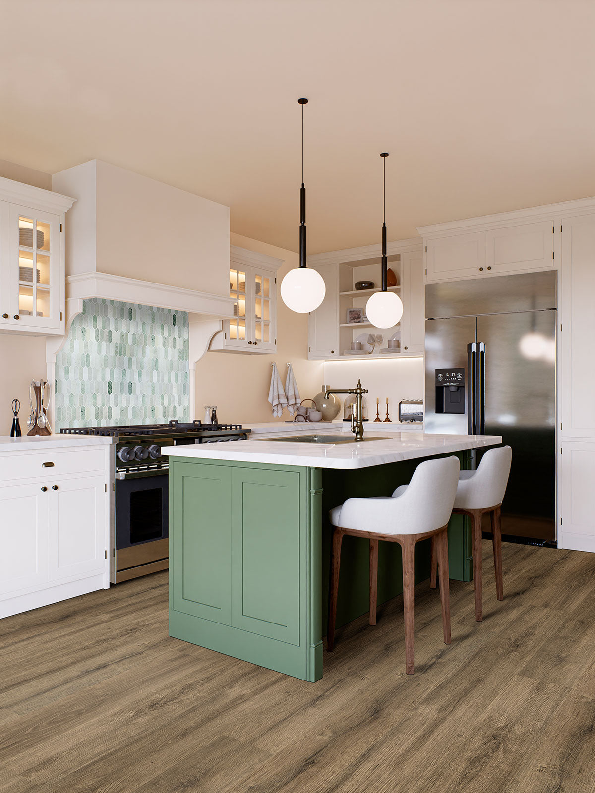 MSI Icelandic Green Picket Tile