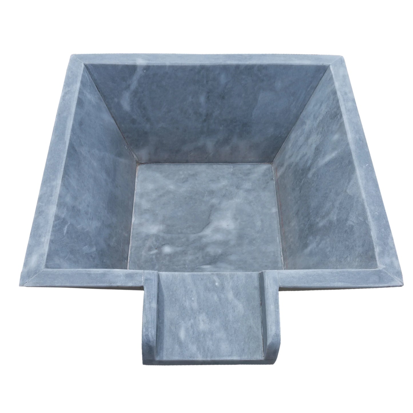 Bluestone Marble Natural Stone Pool Square Cascade Water Bowl