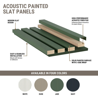 MSI Jade Acoustic Slat Wall Panel
