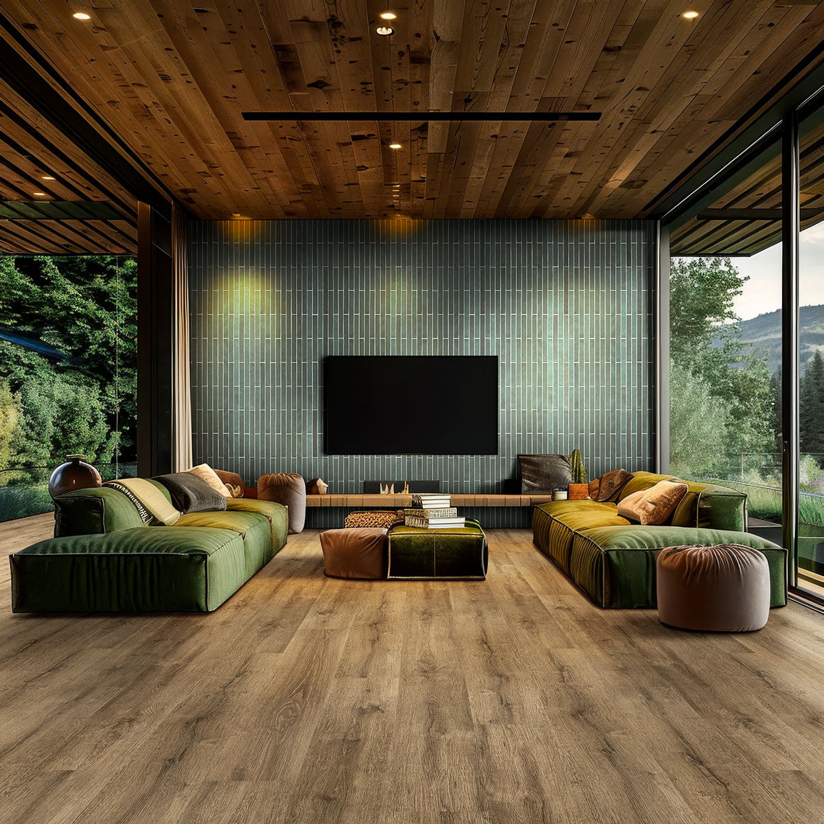 MSI Walnut Waves®Luxury Vinyl Planks