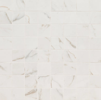 MSI Kaya Calacatta Lucca Porcelain Mosaic Wall and Floor Tile