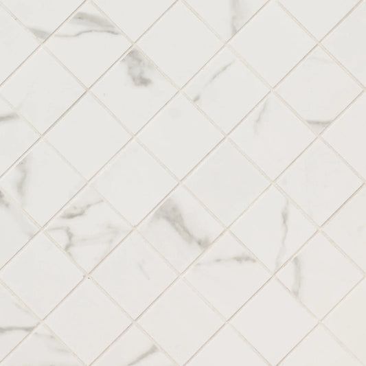 MSI Kaya Calacatta Venato Porcelain Mosaic Wall and Floor Tile