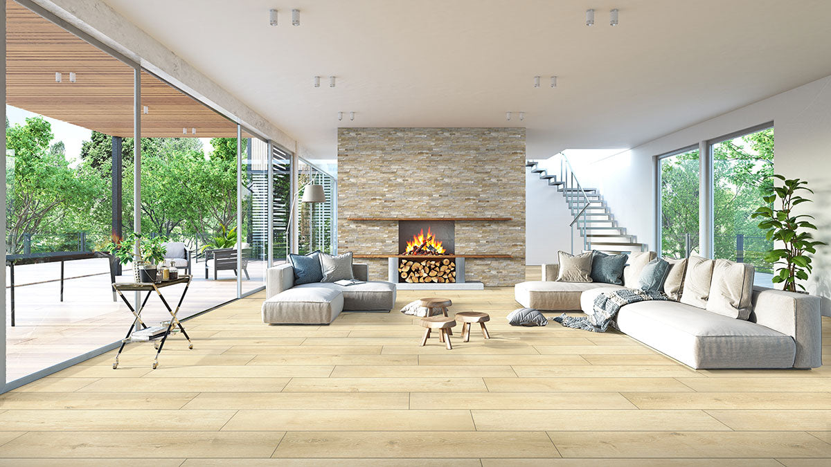 MSI Lanston Oak Hybrid Rigid Core Flooring