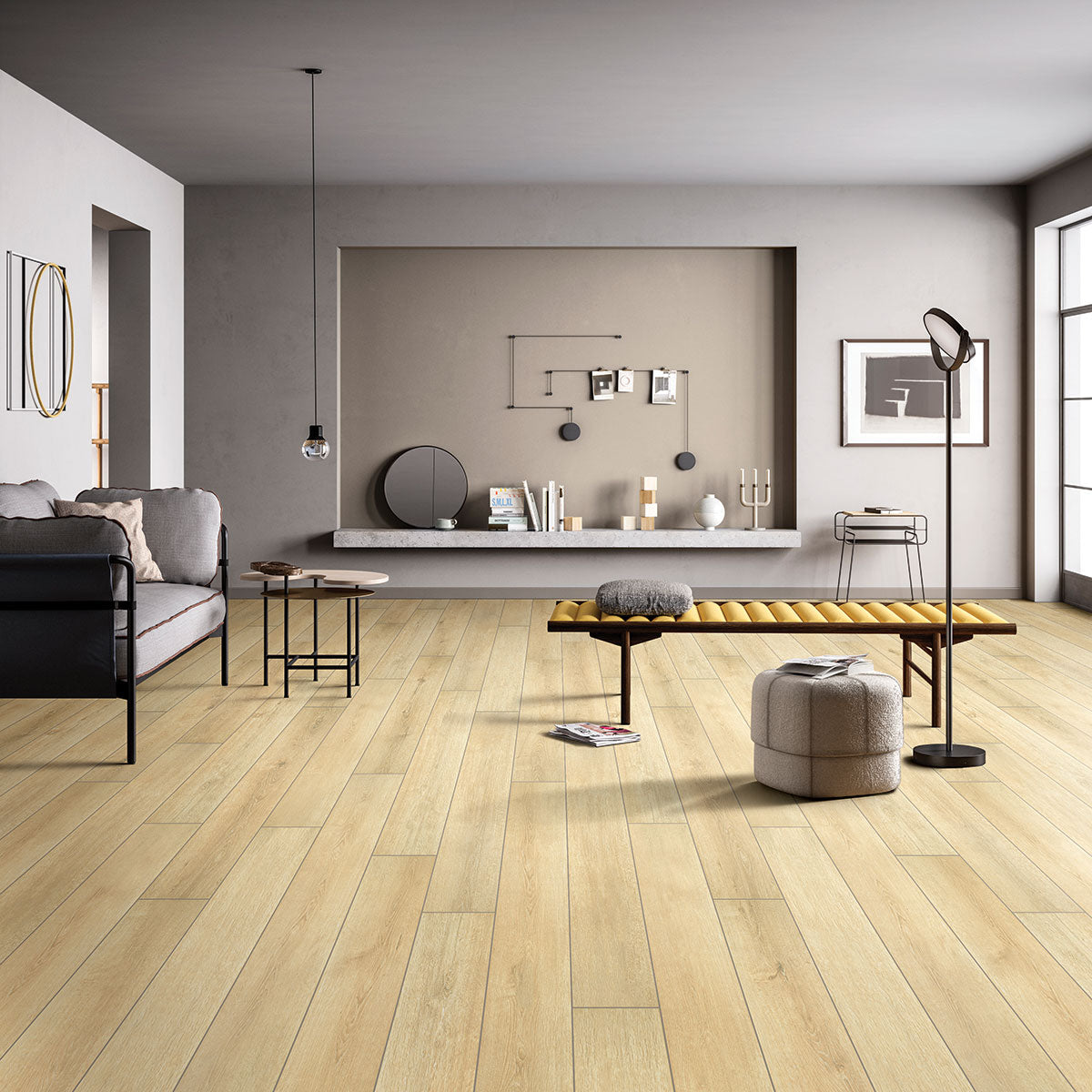 MSI Lanston Oak Hybrid Rigid Core Flooring