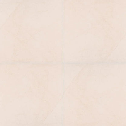 MSI Livingstyle Cream Porcelain Wall and Floor Tile