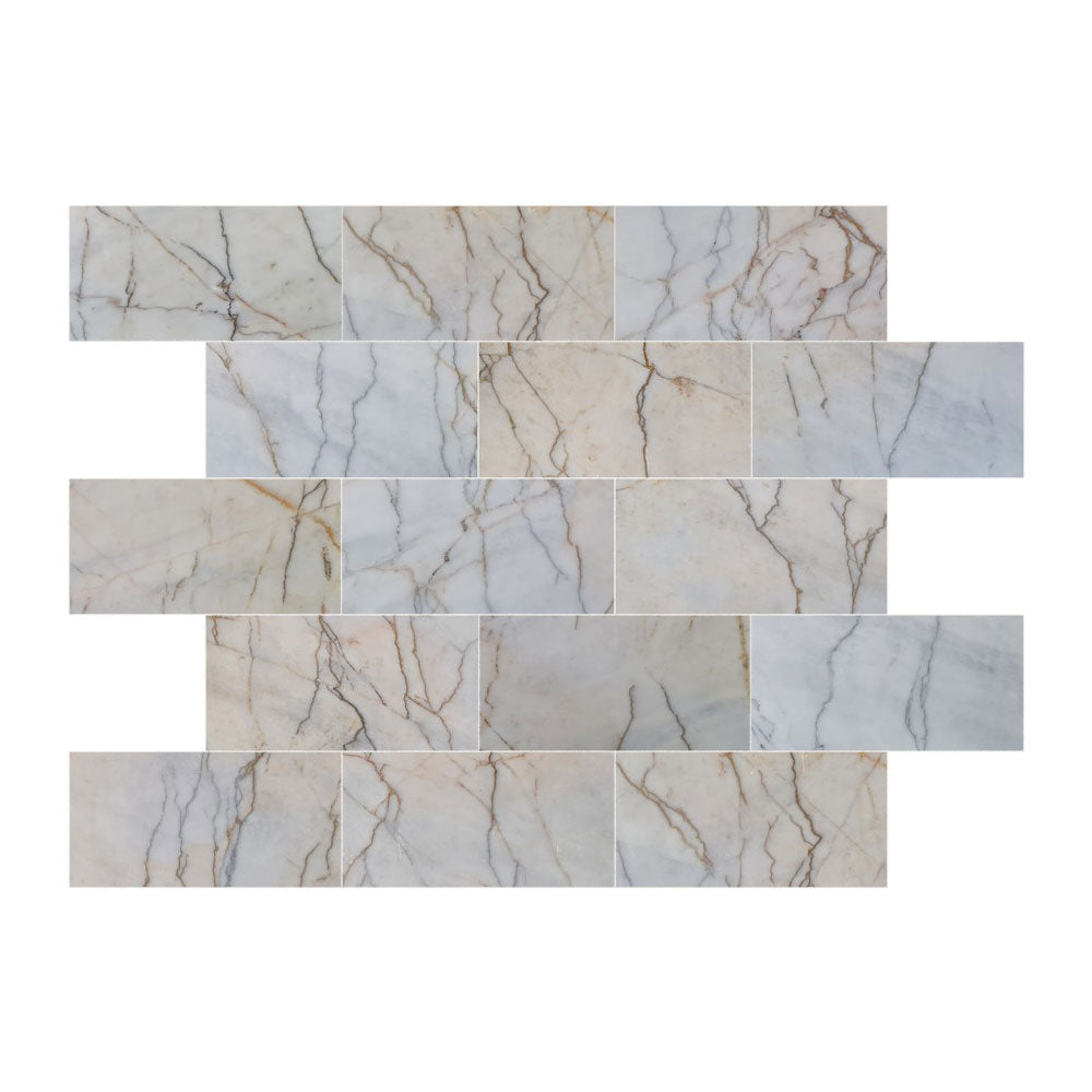 Lupato Gold Marble Polished Floor and Wall Tile