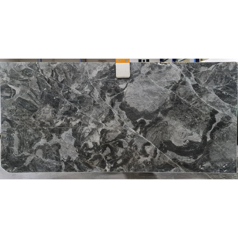 Manhattan Gray Bookmatching Polished Marble Slab