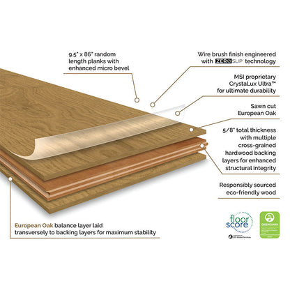 MSI Mccarran®Northcutt Engineered Hardwood Flooring