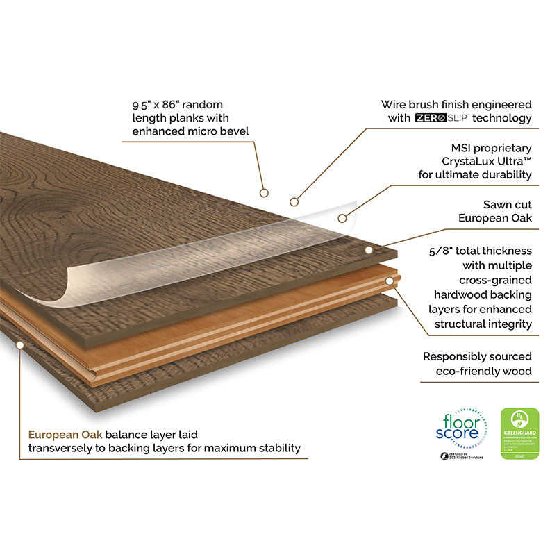 MSI Mccarran®Thornburg Engineered Hardwood Flooring