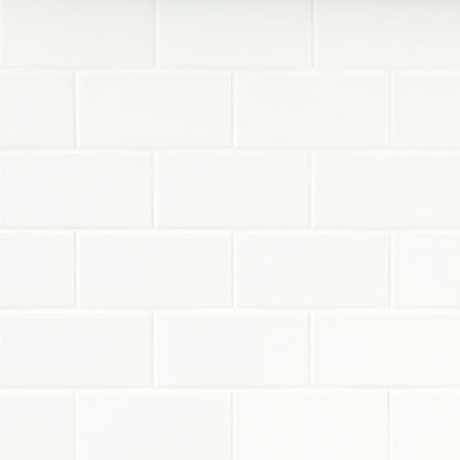 MSI Metro White 4x12 Glossy