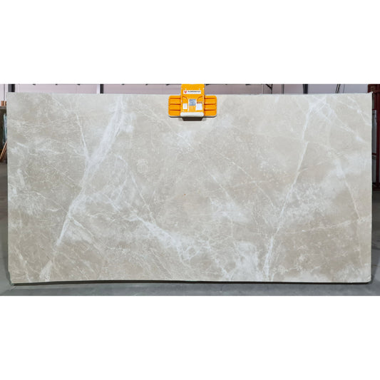 Moon Cream Bookmatching Polished Marble Slab