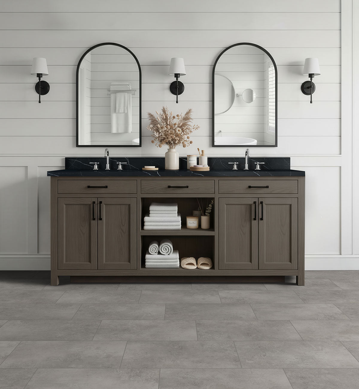 MSI Glenridge™Mountains Gray®Luxury Vinyl Tile