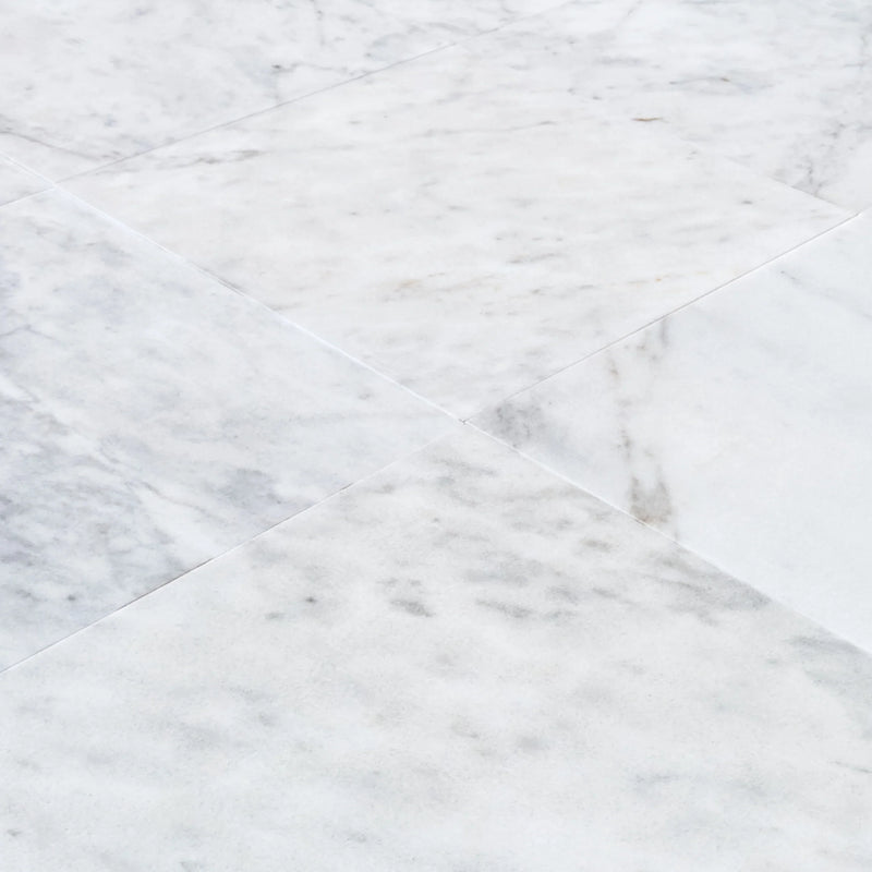 Mugla White Marble Tiles Polished Floor and Wall Tile