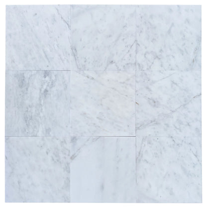 Mugla White Marble Tiles Polished Floor and Wall Tile