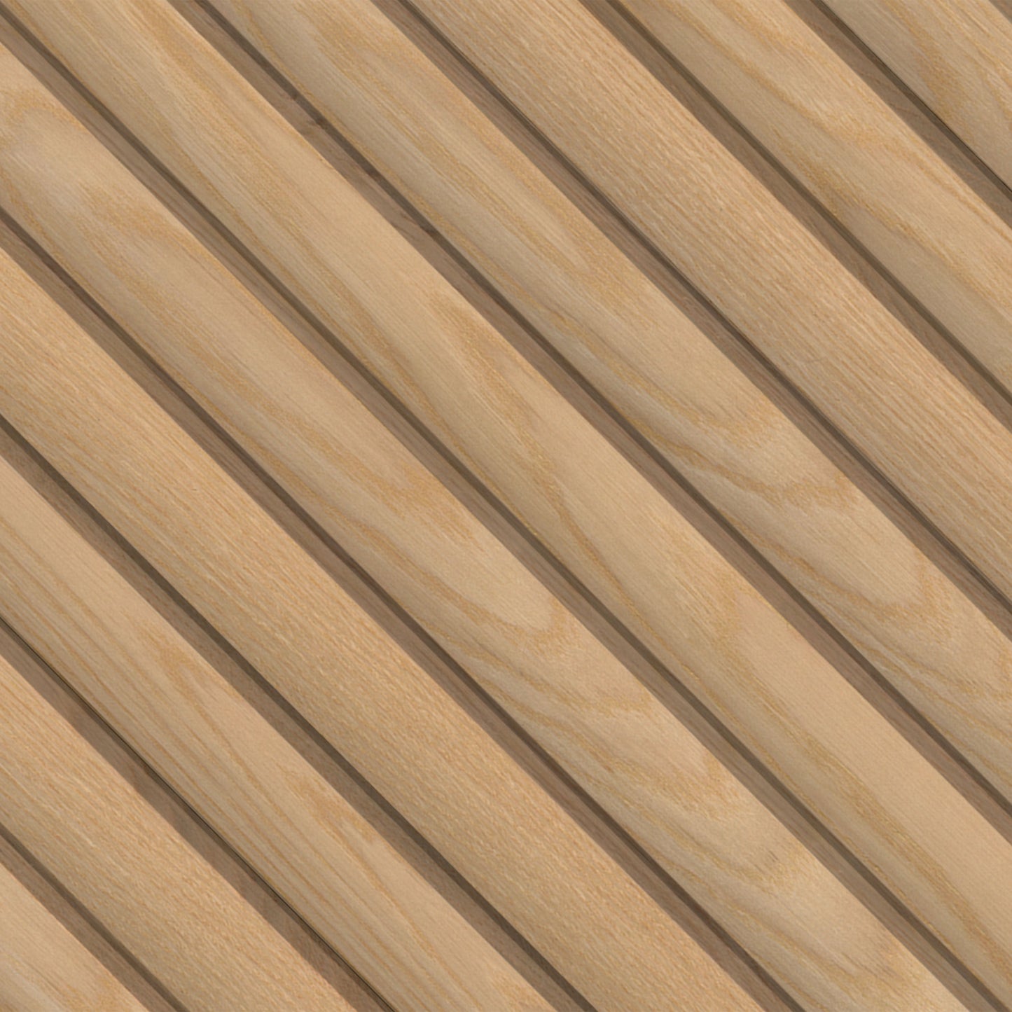 MSI Natural Reeded Acoustic Wood Slat Panels