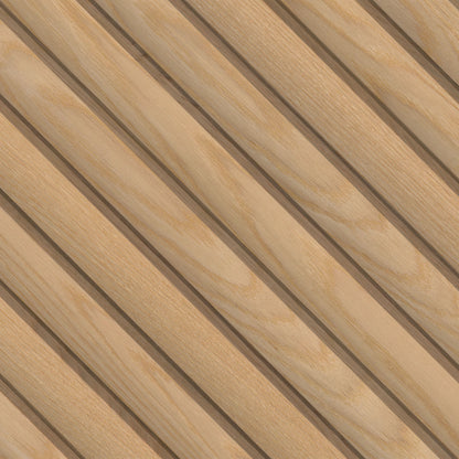 MSI Natural Reeded Acoustic Wood Slat Panels