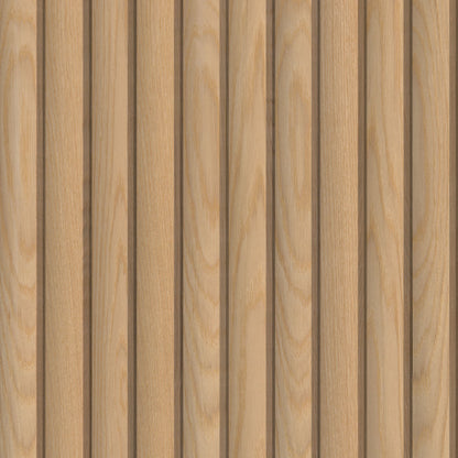 MSI Natural Reeded Acoustic Wood Slat Panels