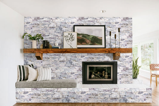 New York Marble 3D Ledger Panel 6"x24" – Split-Face Wall Tile, Full Truckload
