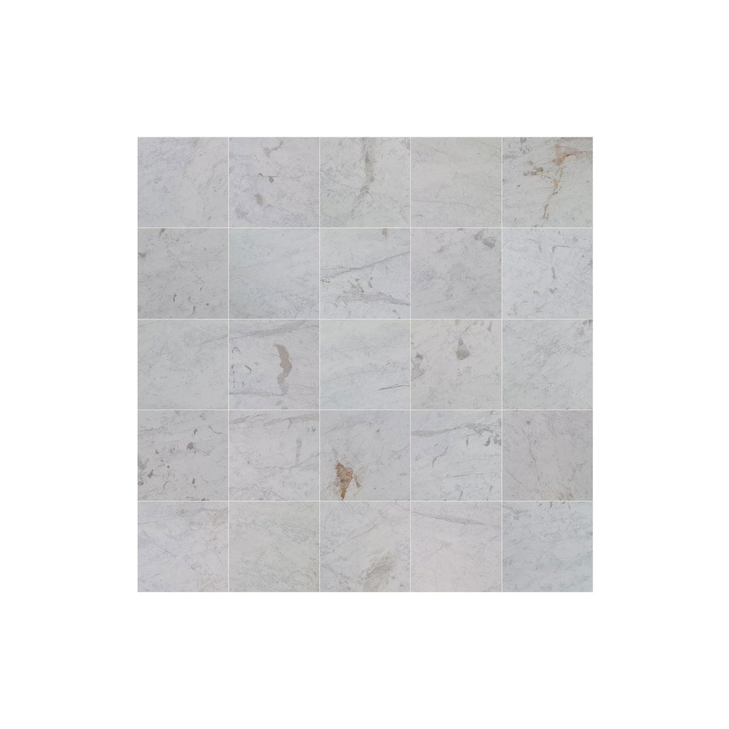 Nimbus White Marble Polished Floor and Wall Tile