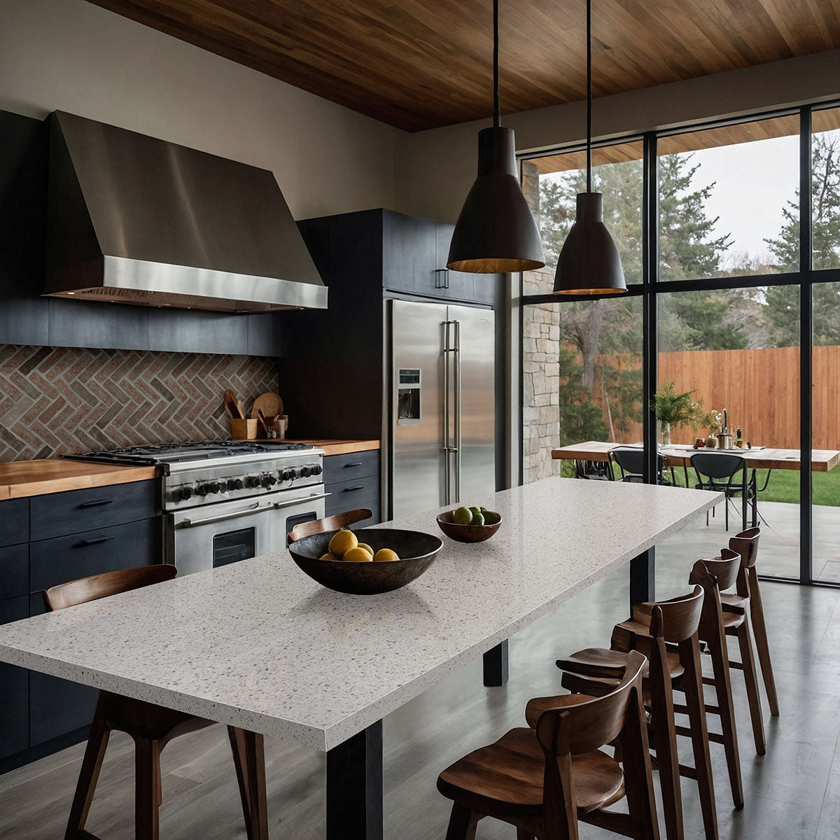 MSI Noble Red®Reclaimed Clay Brick - Herringbone