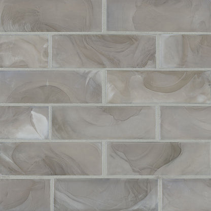 MSI Opalina Glass Subway Tile 2x6