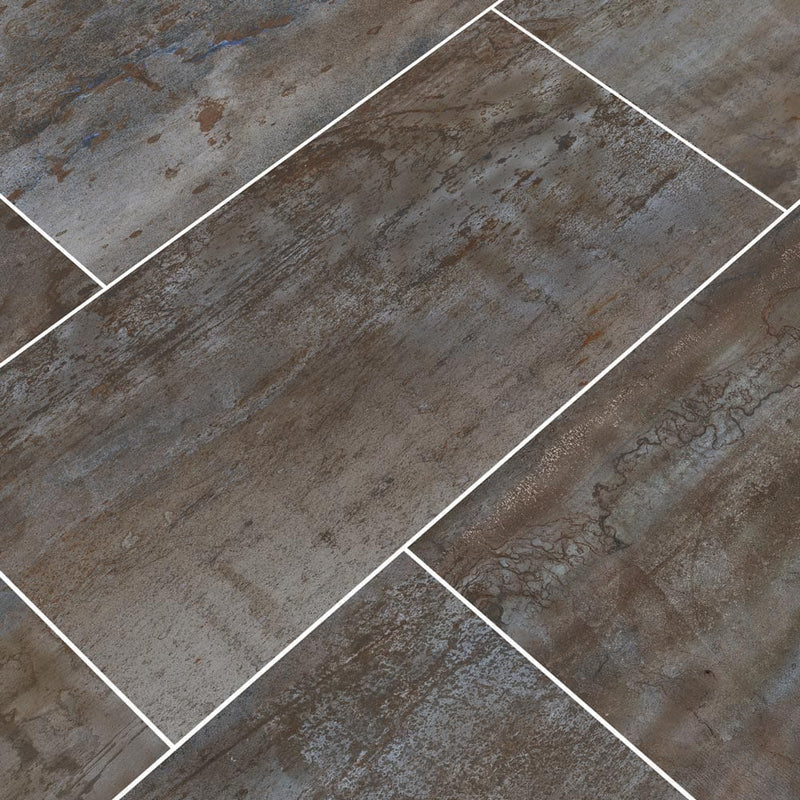 MSI Oxide Iron Porcelain Wall and Floor Tile