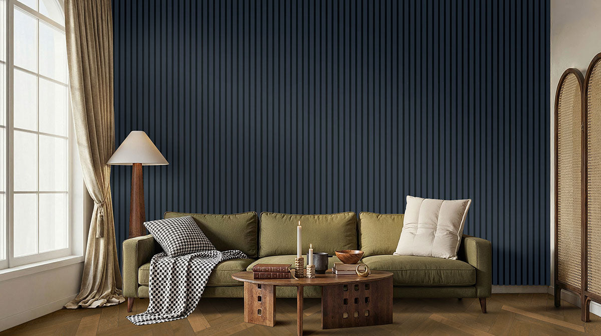 MSI Navy Acoustic Slat Wall Panel