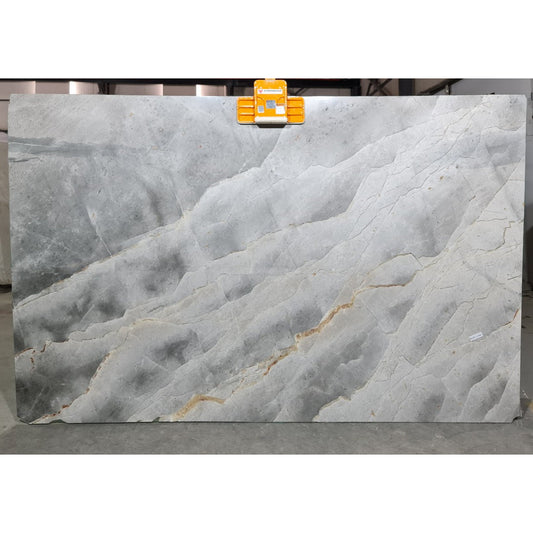 Palm Gray Bookmatching Polished Marble Slab