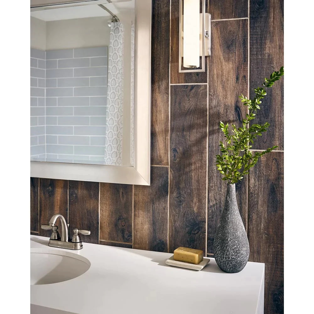 MSI Walnut Porcelain Wall and Floor Wood Look Tile 6"x36" - Palmetto Collection