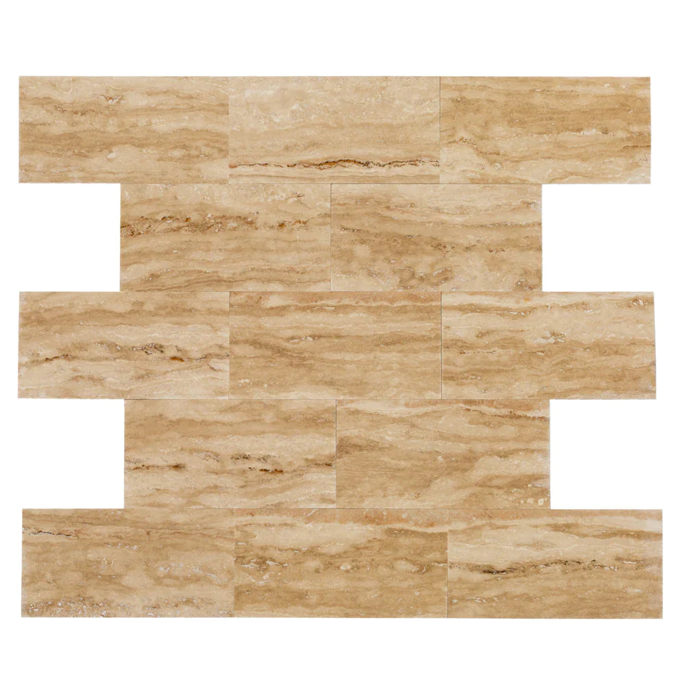 Patara Vein-cut Travertine Tiles Floor and Wall Tile